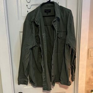 Oversized Green Jacket